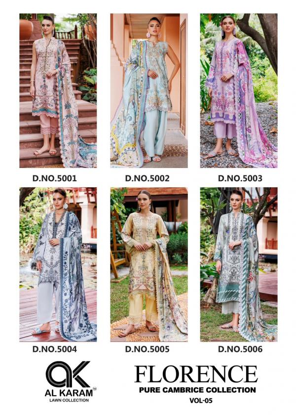 Alkaram Florence Vol-05 – Karachi Dress Material